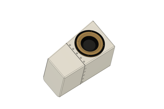 Stealth Bass Upgrade for Your R129 – 6.5" Rear Trunk Subwoofer Enclosure (Digital 3D File)