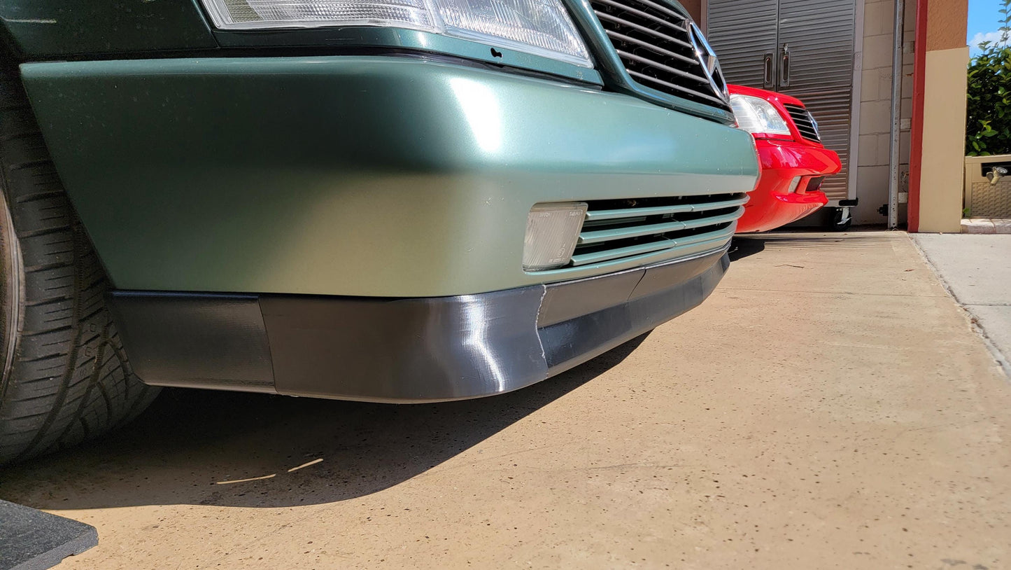 Reimagined Brabus Style Add-On Lip Spoiler for Mercedes R129 Pre-Facelift PFL (1989-1995) – All Models