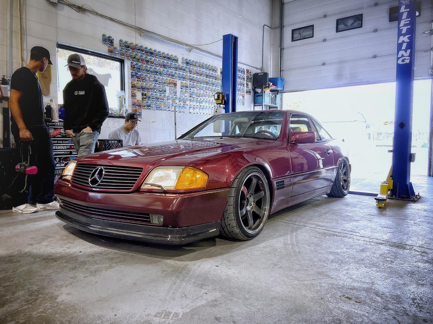 MR129 - PFL Type-B Front Lip for Mercedes R129 (1989-1995) – Pre-Facelift Models for 300SL 500SL 600SL SL320 SL500 SL600 PFL