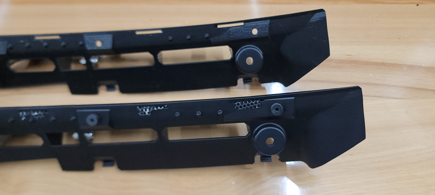 windshield rain guard wiper grill air r129 Mercedes assembled