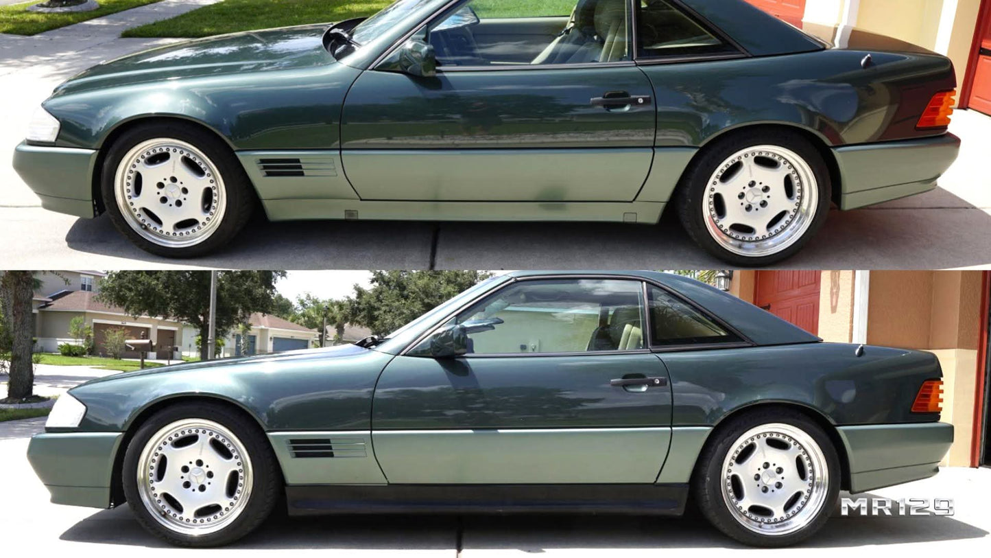 Type A - Full Side Skirt Rocker Panel for Mercedes R129 Pre-Facelift PFL 1989–1995