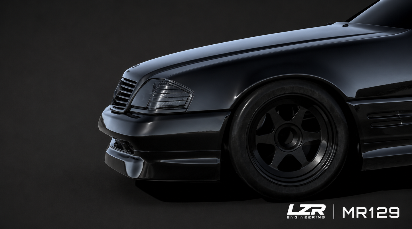 TYPE-D Front Lip – Mercedes R129 Facelift Sport (1996–2002) - NEW