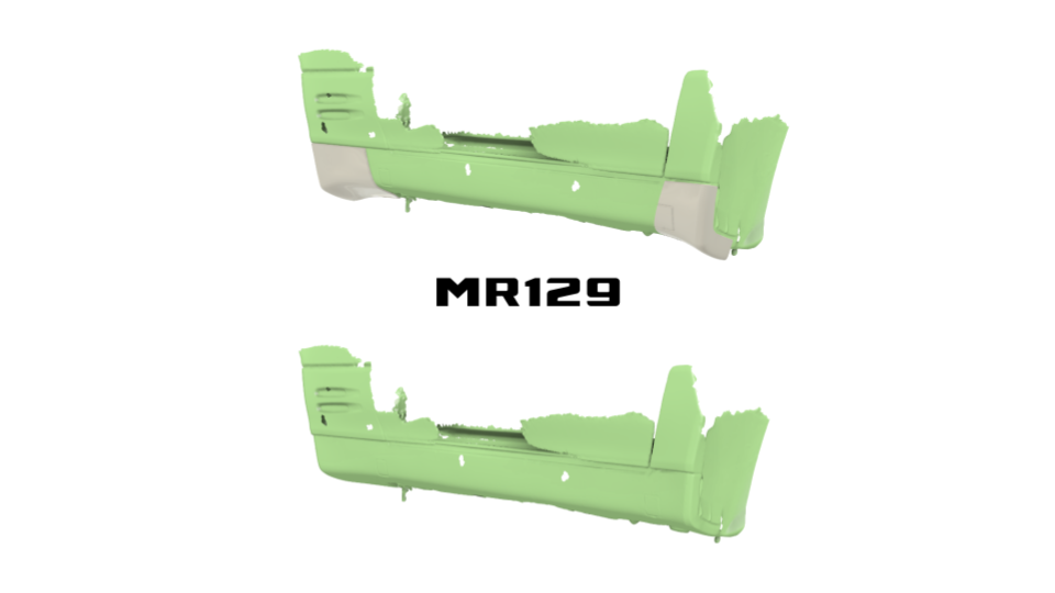 MR129 Type Renn Side Skirt Flare Extension (Facelift R129, 1996–2002 Non‑Sport)