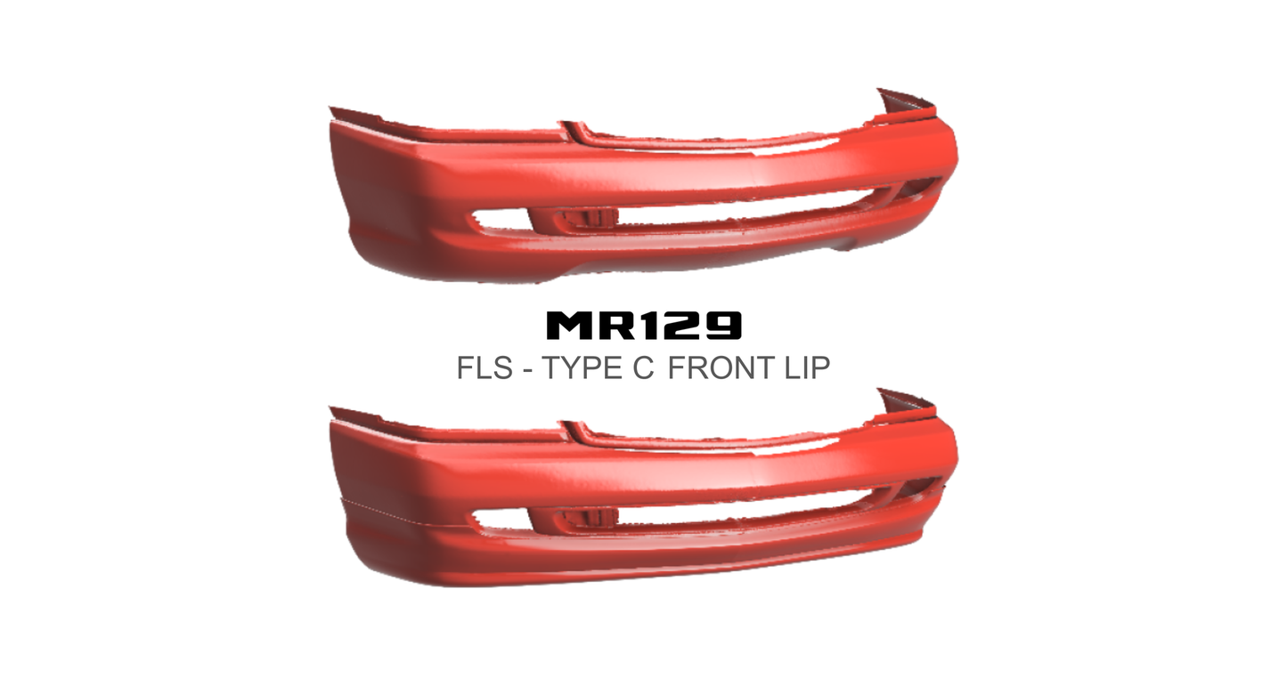 MR129 - FLS Type-C Front Sport Chin Bumper Lip for Mercedes R129 (1996-2002)