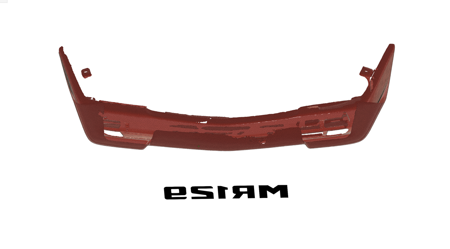 Mercedes R129 (1989–2002) AMG 1 Front Bumper — Optimized High-Resolution 3D Scan (Digital STL Reference File)
