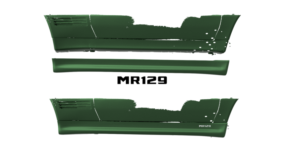 Type A - Full Side Skirt Rocker Panel for Mercedes R129 Pre-Facelift PFL 1989–1995