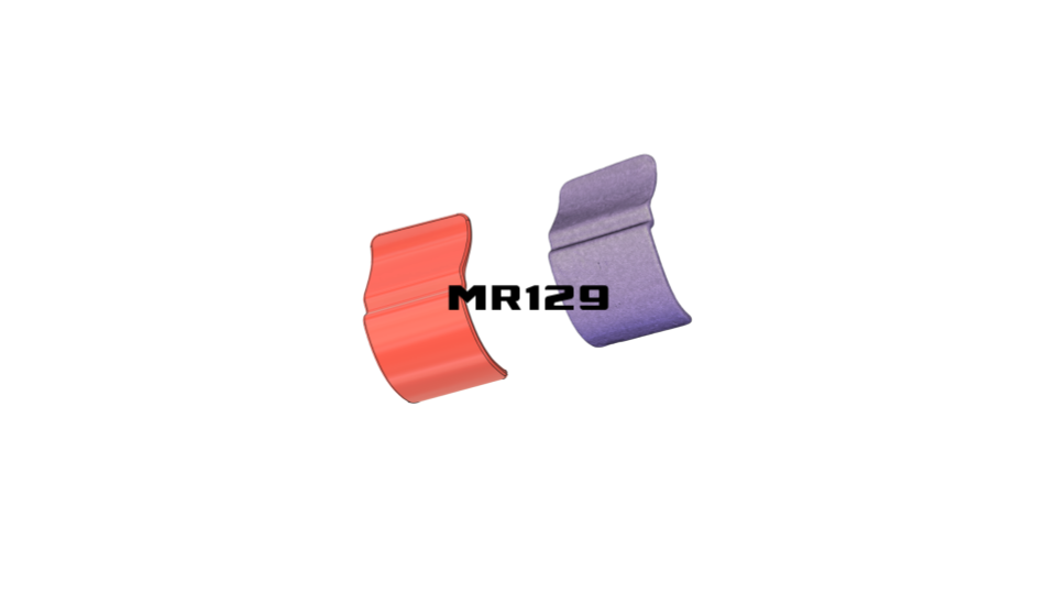 AMG 1 Jack Hole Covers - 4 pc for Mercedes R129