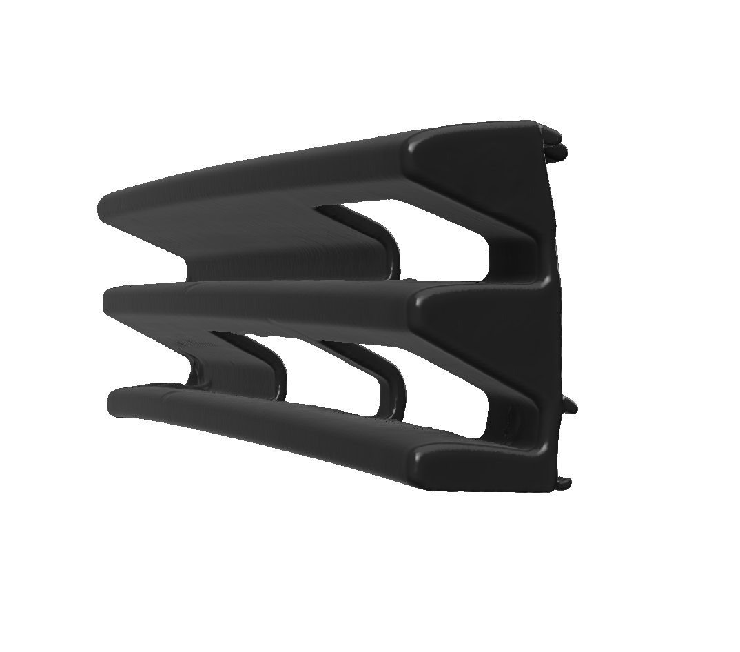 Tow Hook Cover for Mercedes R129 (1989–1995 Pre-Facelift) – STL File for 3D Printing