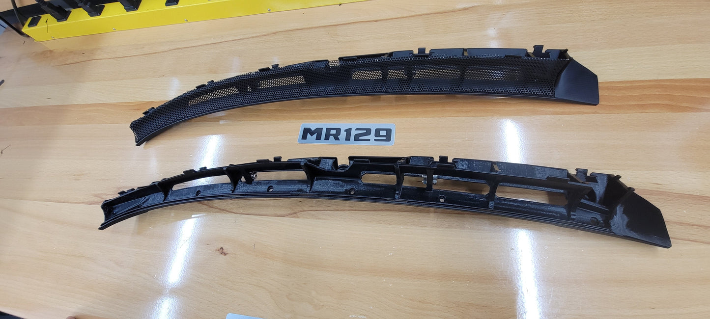 windshield rain guard wiper grill air r129 Mercedes