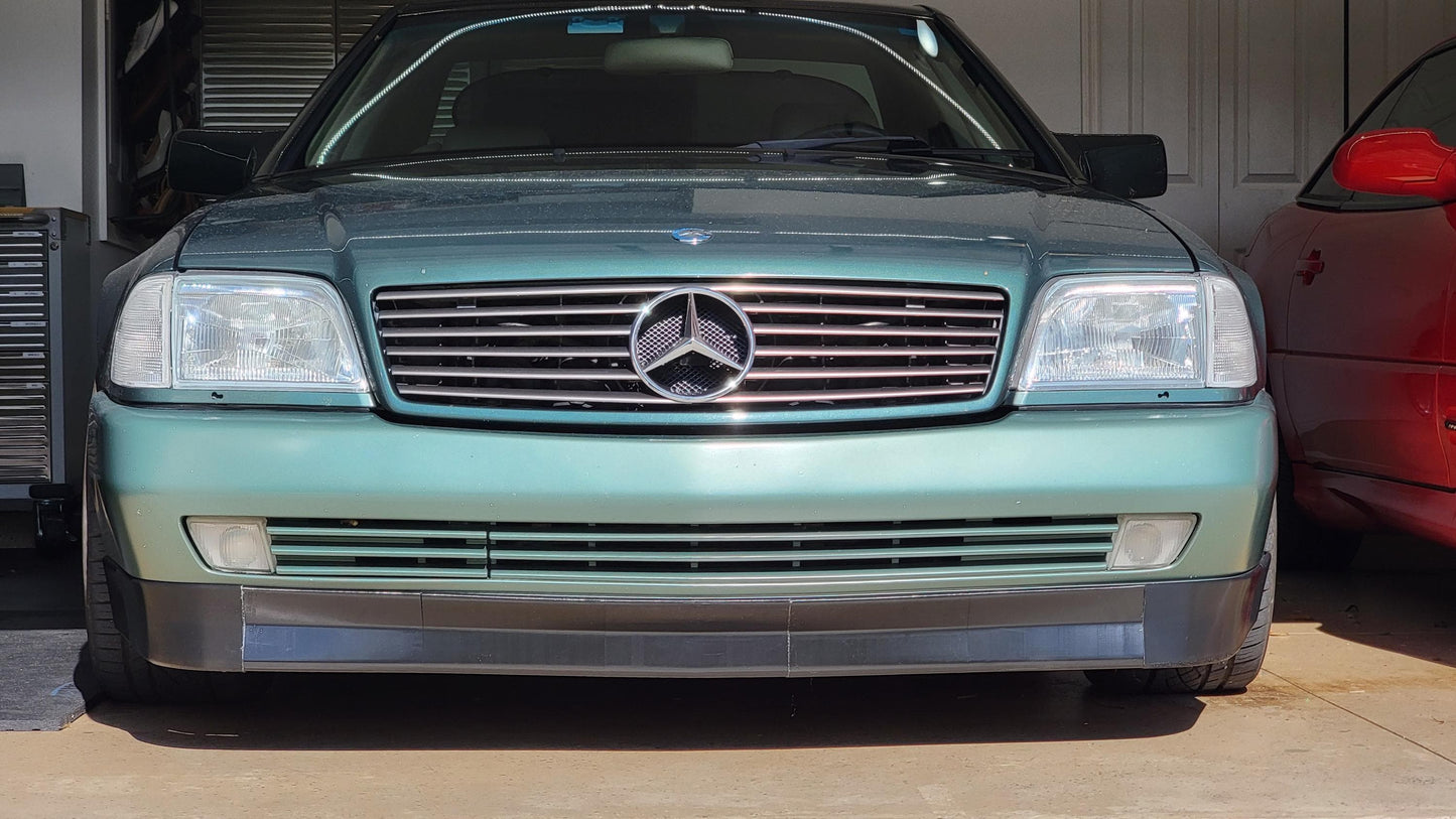 Reimagined Brabus Style Add-On Lip Spoiler for Mercedes R129 Pre-Facelift PFL (1989-1995) – All Models