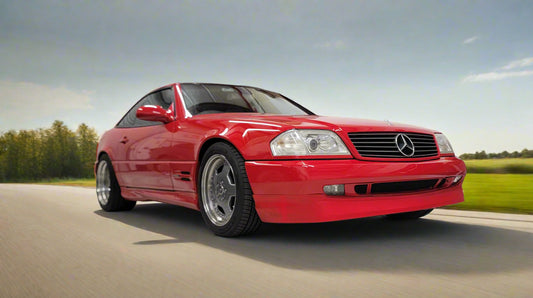 MR129 -  FLS Type-A Front Chin Lip for Mercedes R129 (1996-2002) – Sport Package Models (Digital File for 3D Printing)