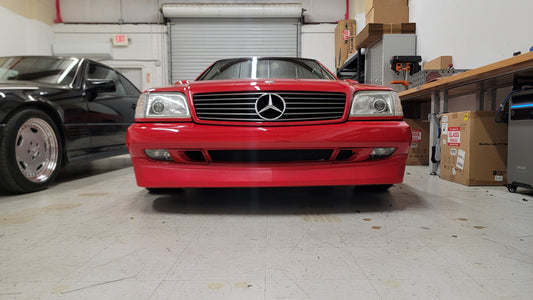 MR129 - FLS Type-A Front Sport Chin Bumper Lip for Mercedes R129 (1996-2002)