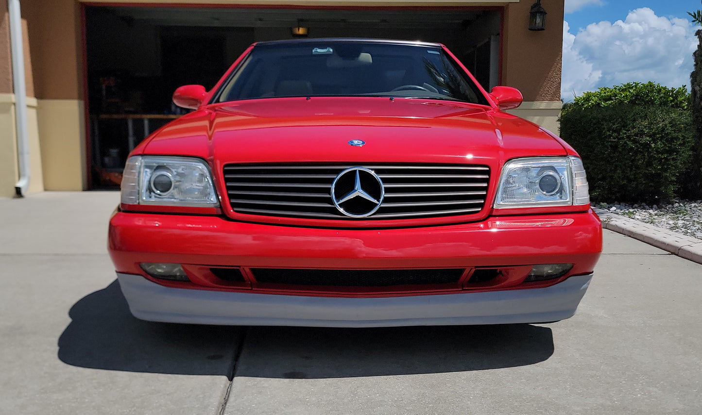 MR129 - FLS Type-C Front Sport Chin Bumper Lip for Mercedes R129 (1996-2002)