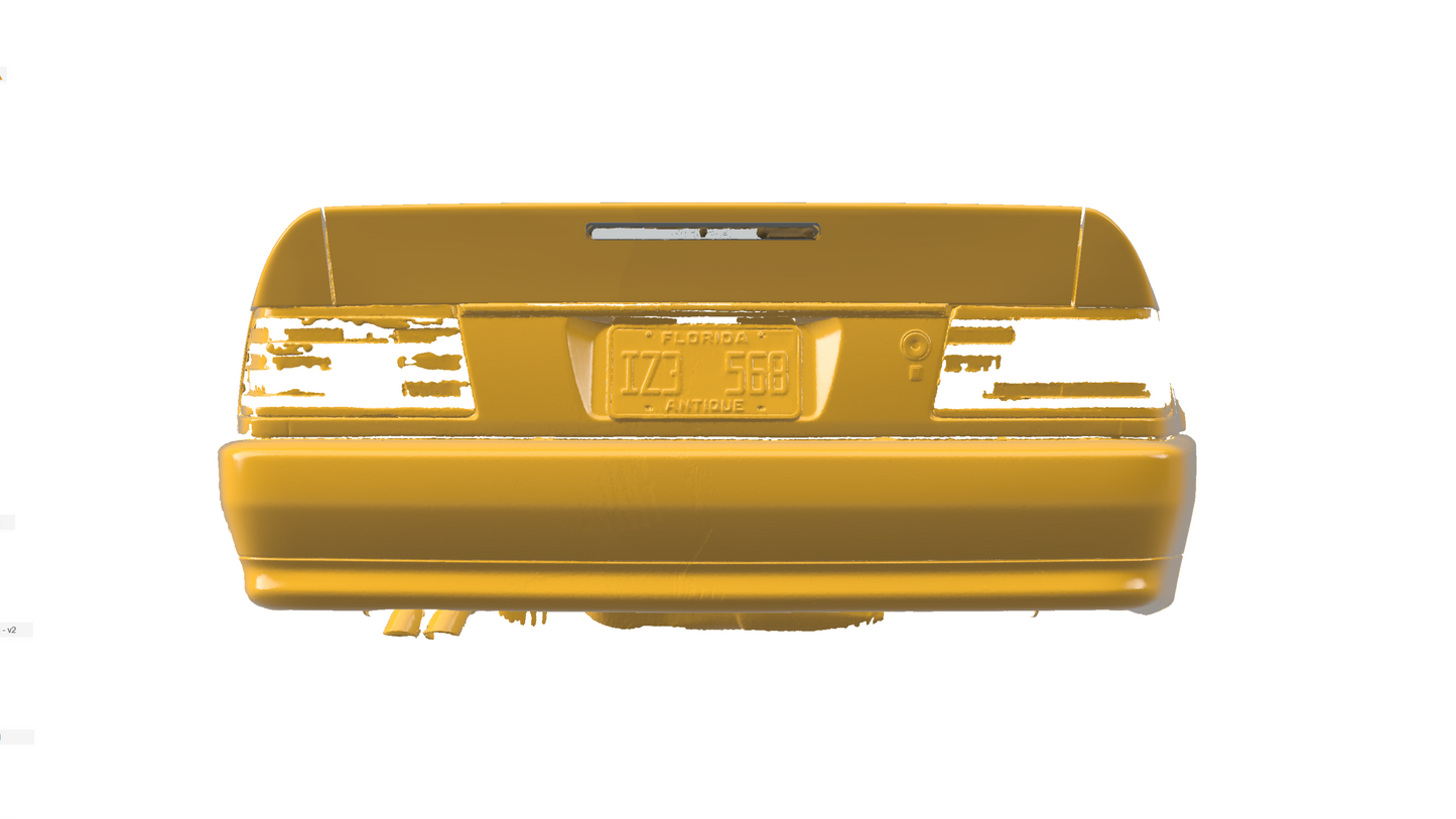 Pre-Merger AMG-Inspired Rear Spoiler with 3rd Brake Light - Mercedes R129 (1989-2002)