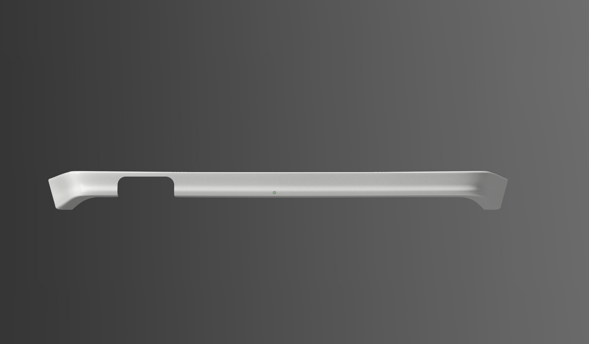 MR129 Type C – Concours Rear Bumper Lip | Mercedes-Benz R129 Facelift Non-Sport (1996–2002) — Digital STL File