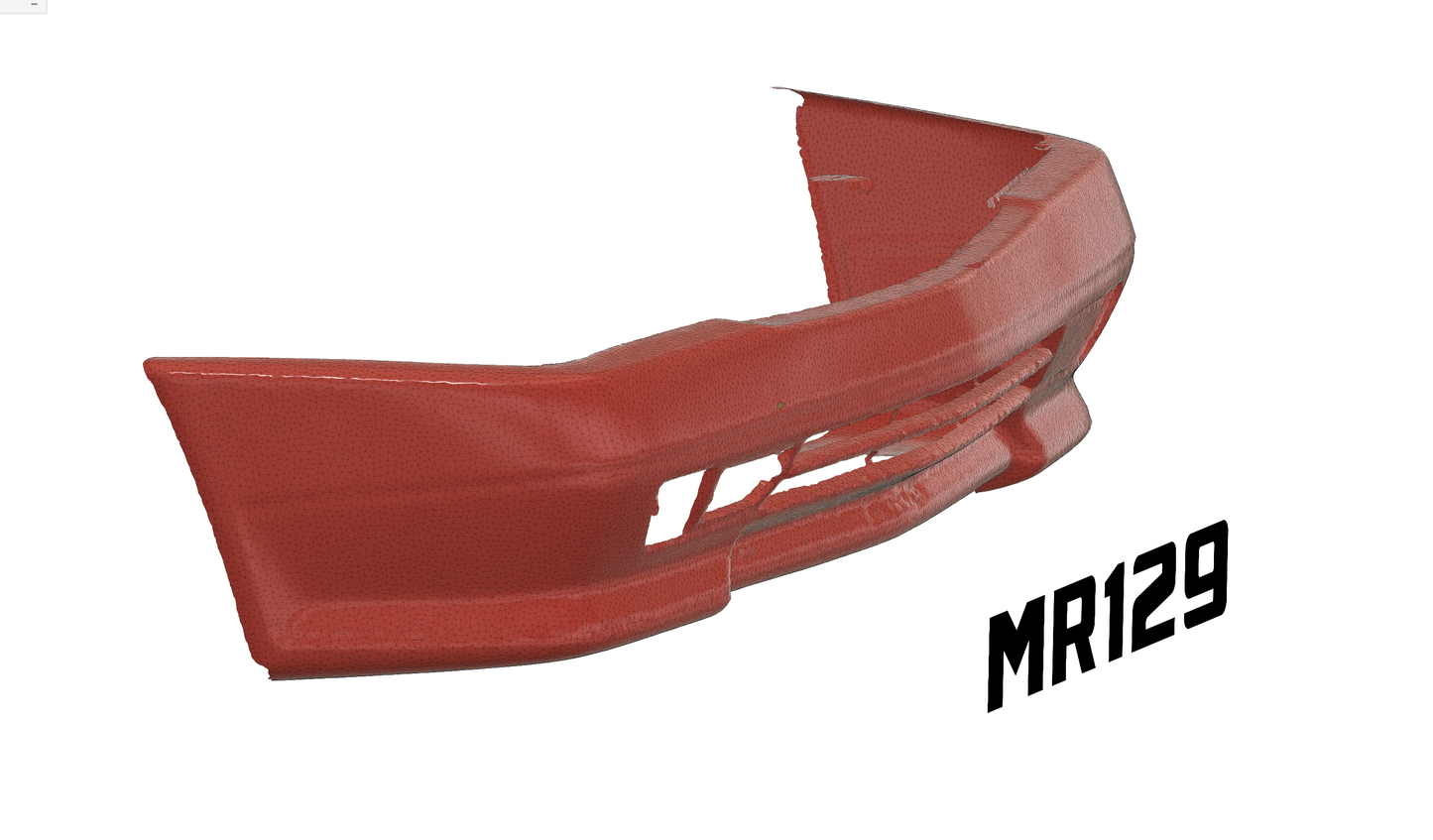 Mercedes R129 (1989–2002) AMG 1 Front Bumper — Optimized High-Resolution 3D Scan (Digital STL Reference File)