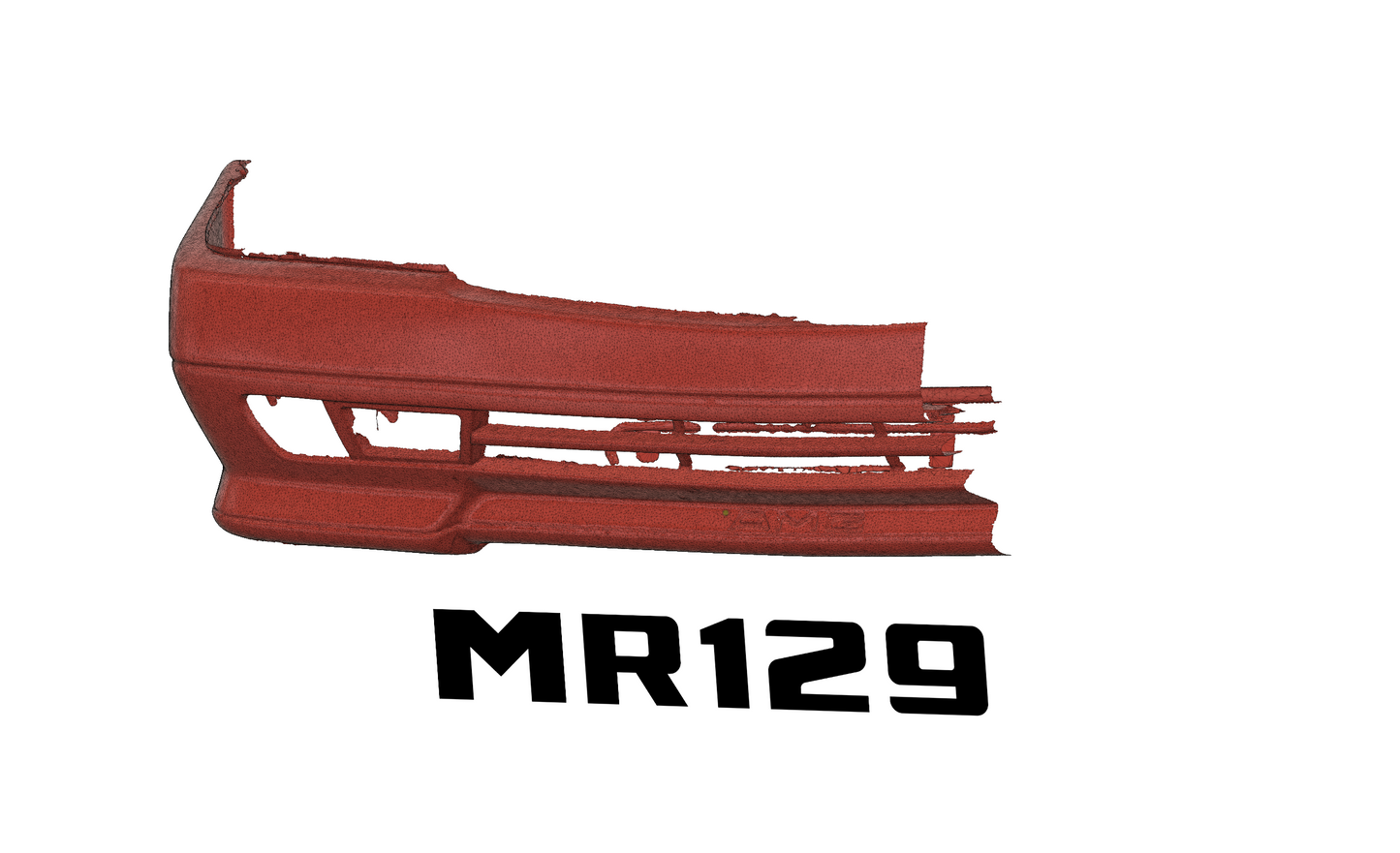 Mercedes R129 (1989–2002) AMG 1 Front Bumper — Optimized High-Resolution 3D Scan (Digital STL Reference File)