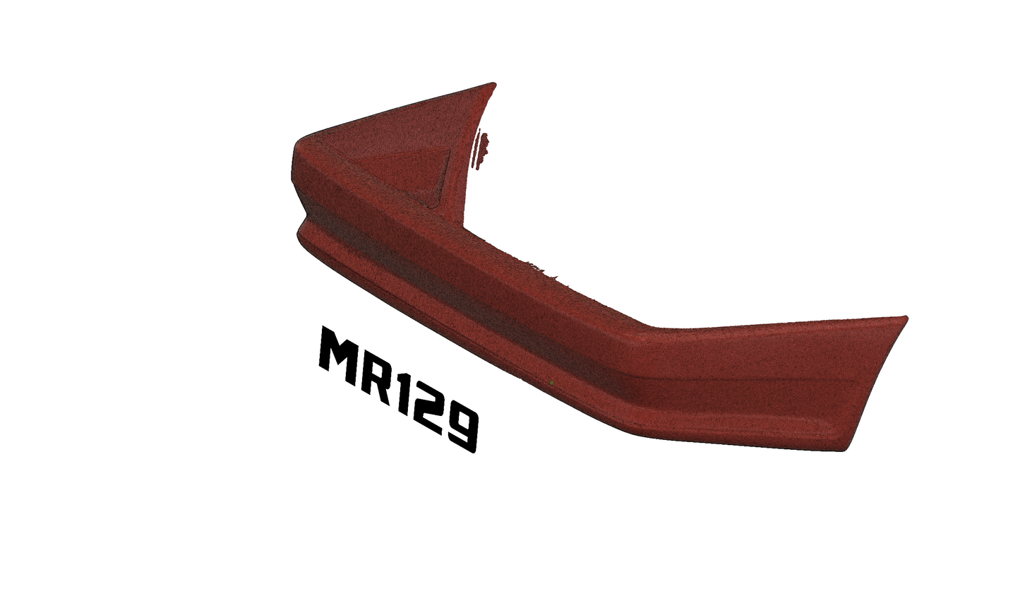Mercedes R129 (1989–2002) AMG 1 Rear Bumper — High-Resolution 3D Scan (Digital STL Reference File)