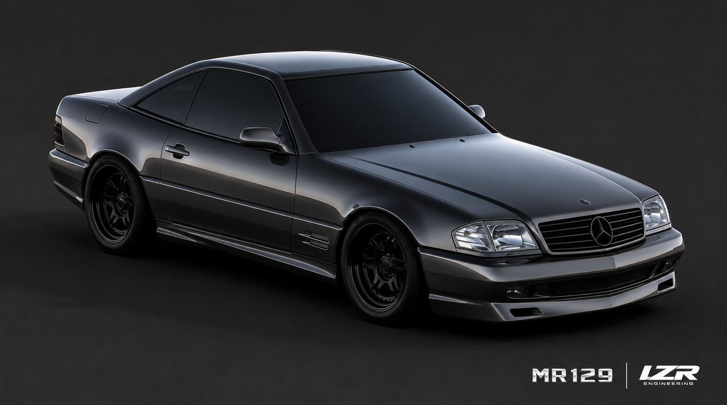 MR129 Type A – Phantom Front Lip | Mercedes-Benz R129 Facelift Sport Package (1996–2002) — Ready-to-Install