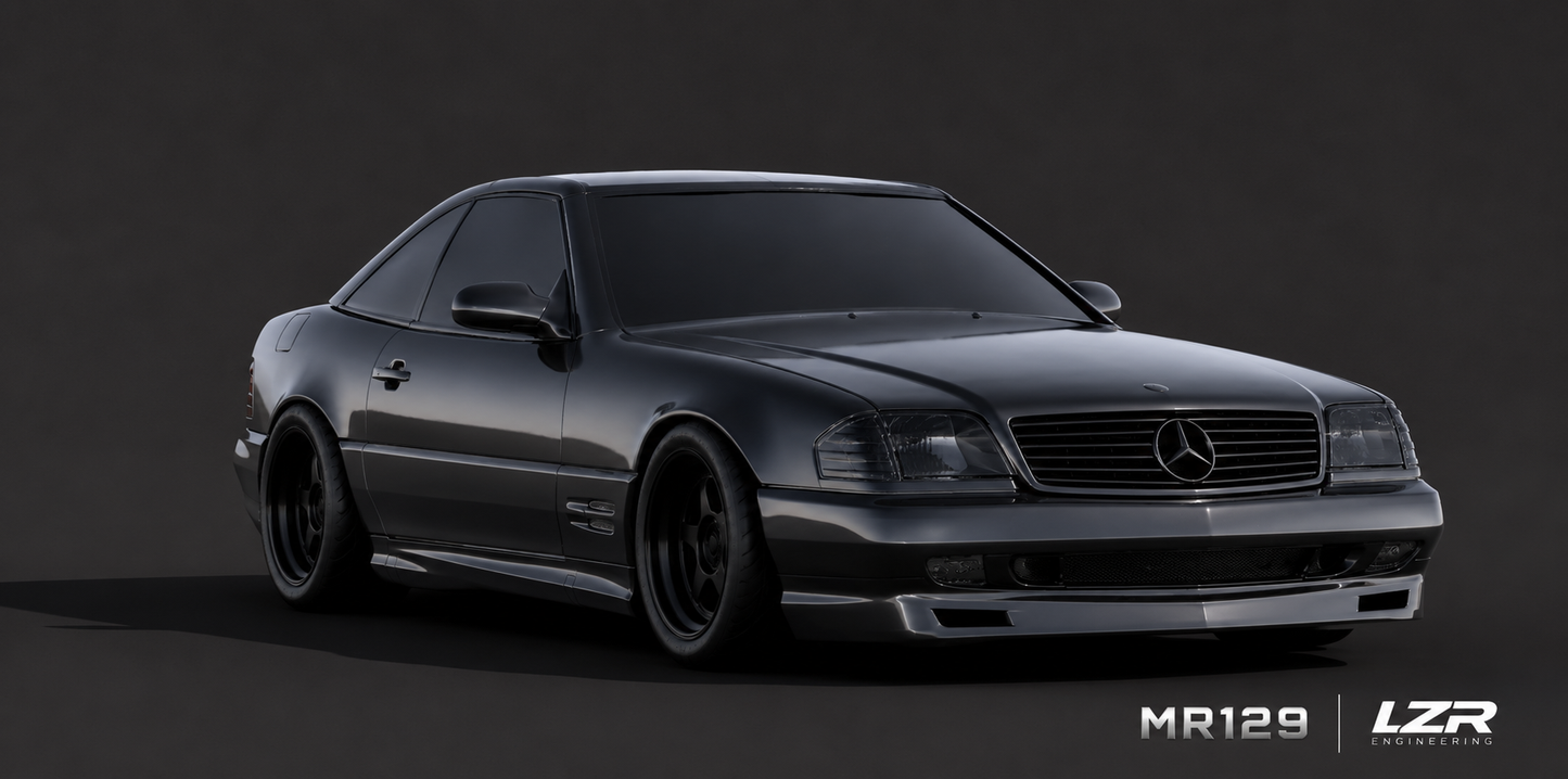 MR129 Type A – Phantom Front Lip | Mercedes-Benz R129 Facelift Sport Package (1996–2002) — Ready-to-Install