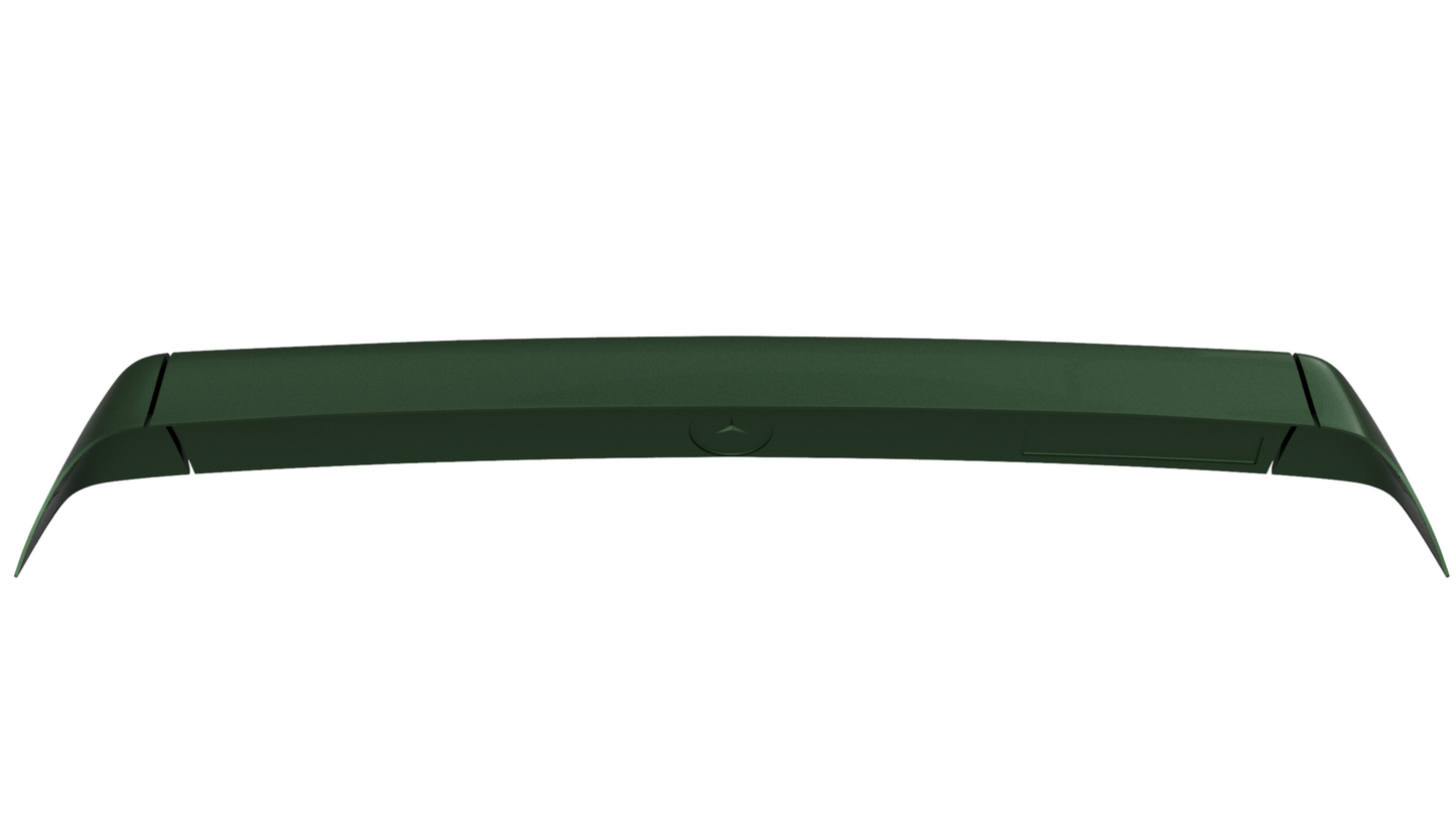 Pre-Merger AMG-Inspired Rear Spoiler with 3rd Brake Light Cutout for Mercedes R129 (1989–2002)