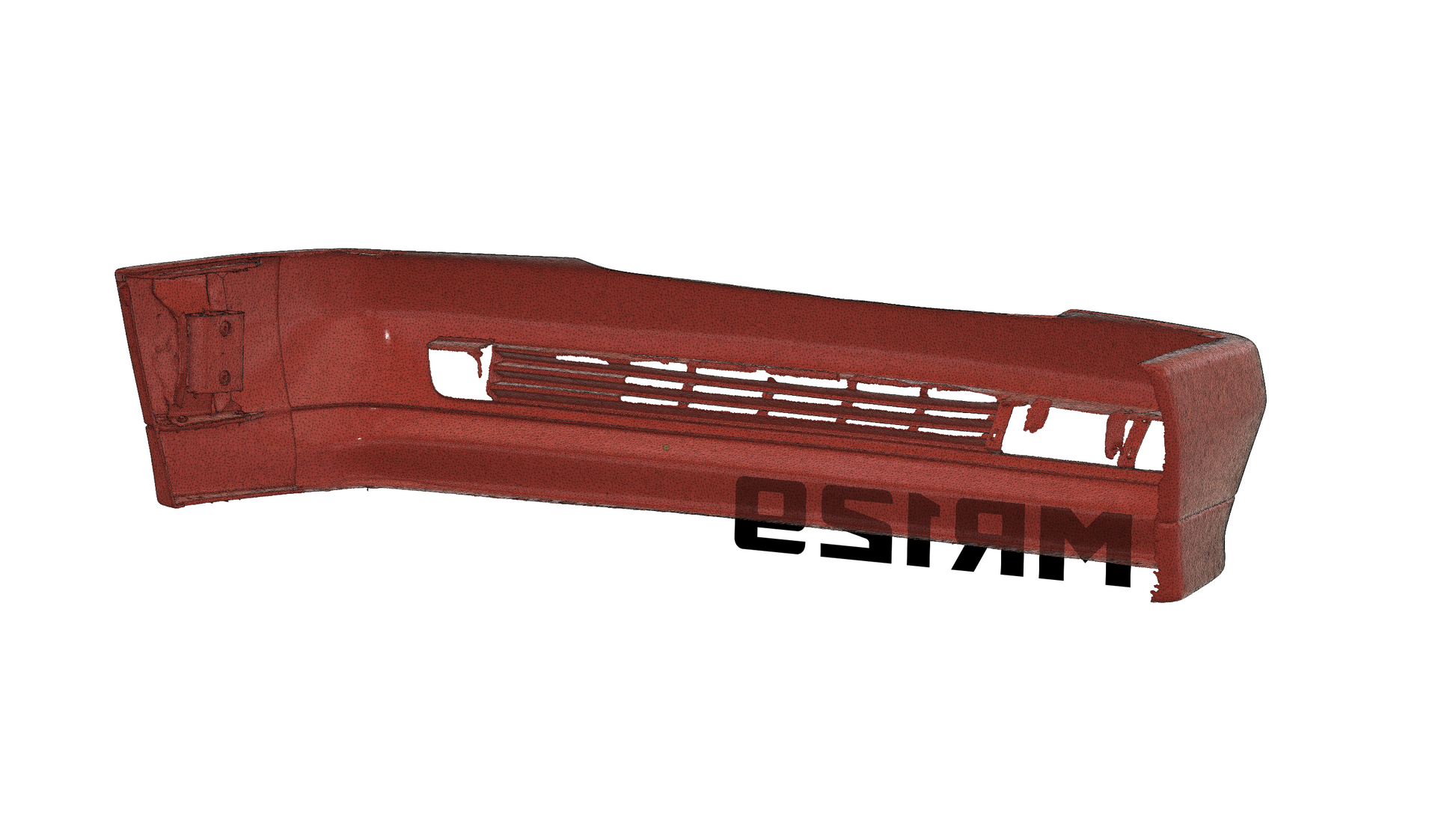 MR129 - BRABUS FRONT BUMPER INSIDE SCAN 3D R129 MERCEDES