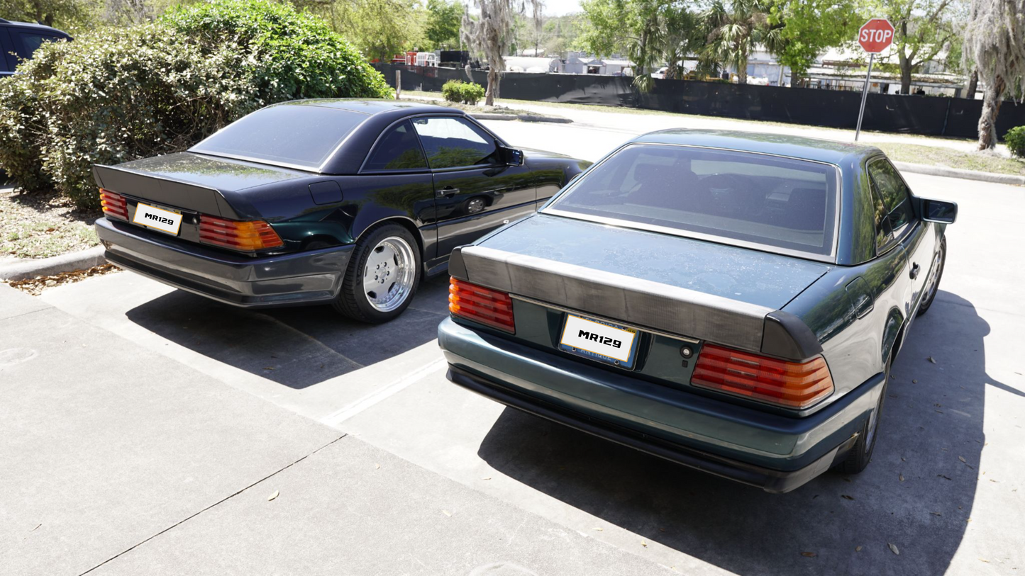 Type-A Rear Lip Spoiler for Mercedes R129 (1989–1995 Pre-Facelift) – STL File for 3D Printing