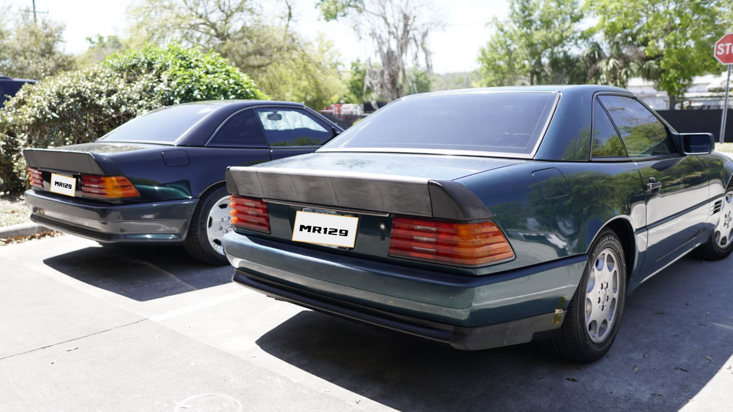 Type-A Rear Lip Spoiler for Mercedes R129 (1989–1995 Pre-Facelift) – STL File for 3D Printing