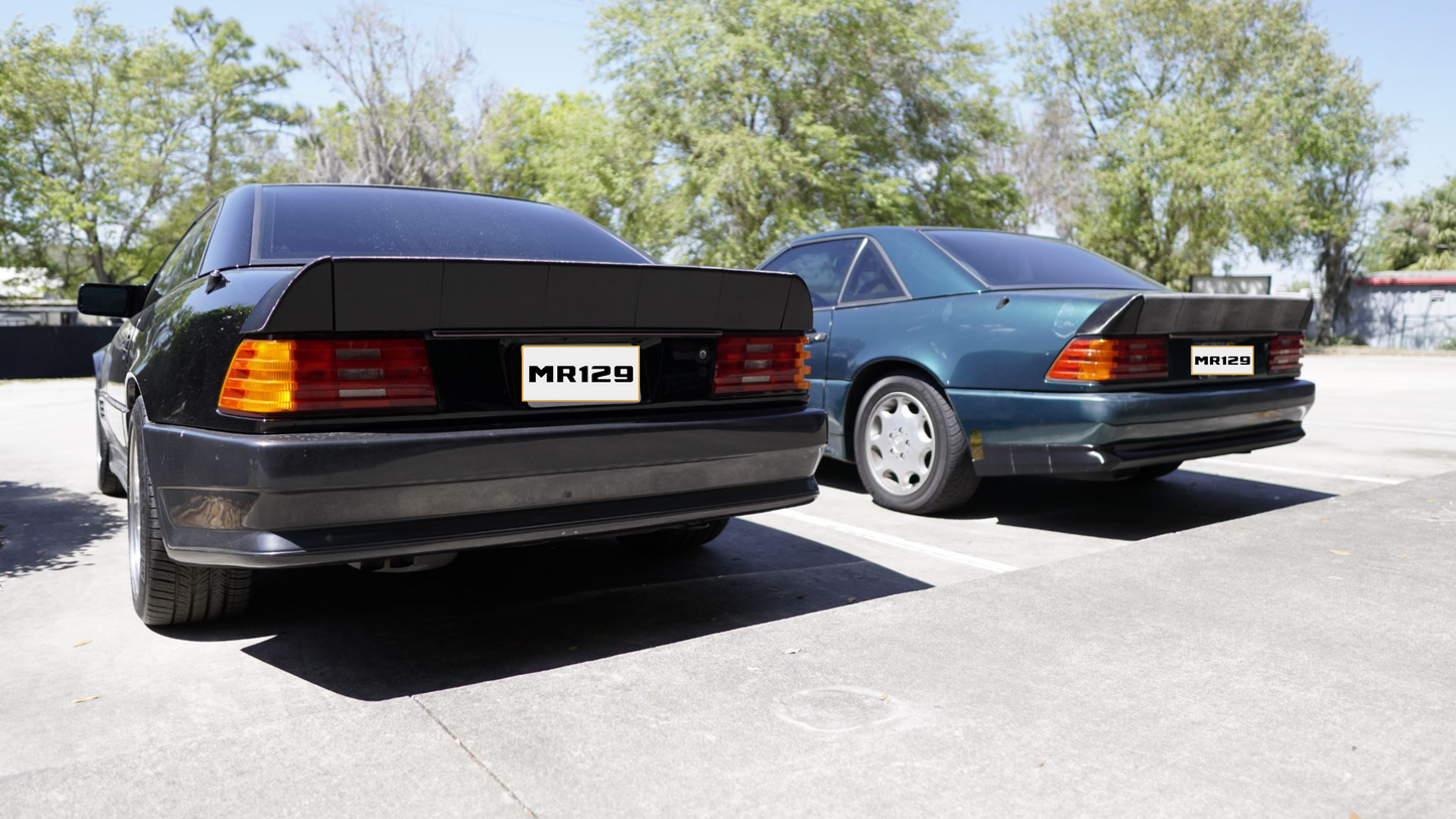 Type-A Rear Lip Spoiler for Mercedes R129 (1989–1995 Pre-Facelift) – STL File for 3D Printing