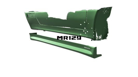 MR129 Type C – Origin Full Side Skirts | Mercedes-Benz R129 Pre-Facelift (1989–1995) — Ready-to-Install