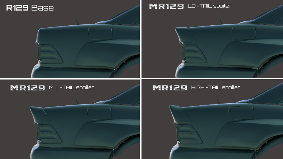 Pre-Merger AMG-Inspired Rear Spoiler for Mercedes R129 – All Models by MR129