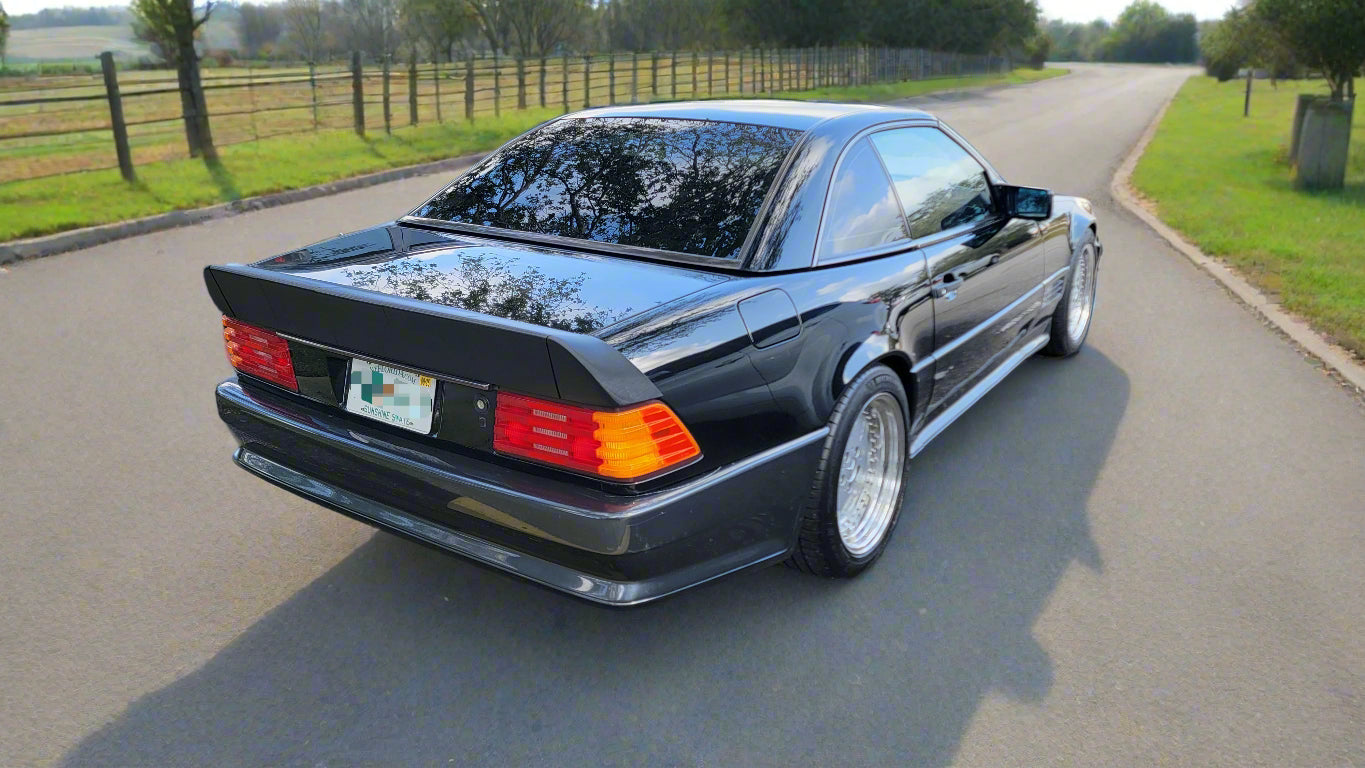 MR129 - Rear spoiler on AMG 1 R129 Mercedes Benz High-tail