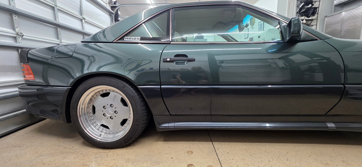 MR129 - AMG Aero 3 rear wheel mounted on R129