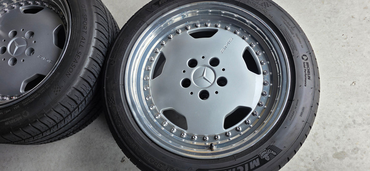 MR129 - AMG Aero 3 wheel close-up detail, no cracks or damage