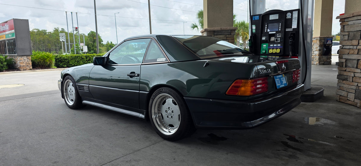 MR129 - AMG Aero 3 wheels fitted to Mercedes-Benz R129 500SL