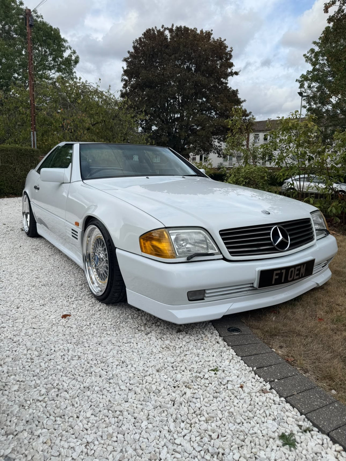 MR129 Type B – Atlas Front Lip | Mercedes-Benz R129 Pre-Facelift (1989–1995) — Digital STL File