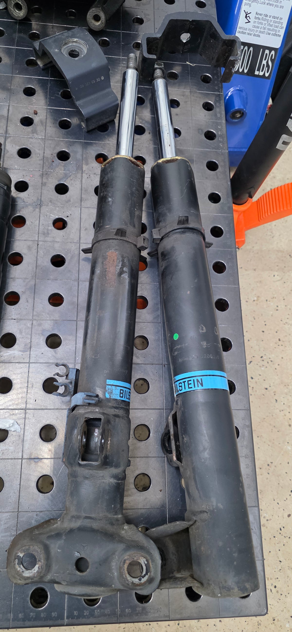 Original Mercedes-Benz AMG R129 Suspension Package — Springs & Bilstein Shocks