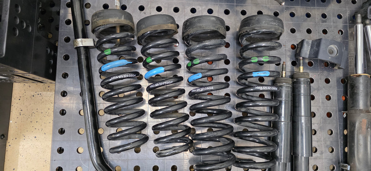 Original Mercedes-Benz AMG R129 Suspension Package — Springs & Bilstein Shocks